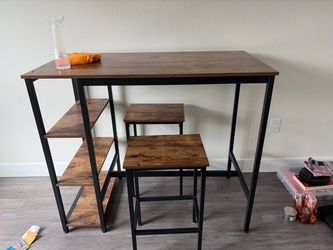 Tall Table & Chair Set
