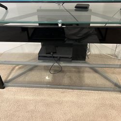Glass Top Tv Stand 