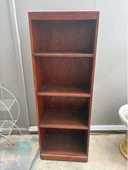Vintage Solid Wood Shelf Bookshelf Display
