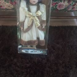 Holiday Elegance Doll With Stand