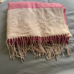 Banana Republic Pink Scarf 