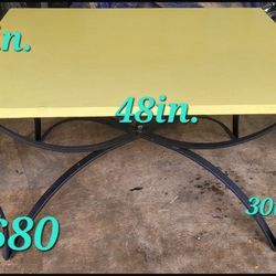 Yellow Table