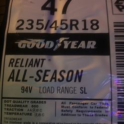 Brand New Tires