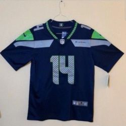 SEATTLE SEAHAWKS STITCHED FOOTBALL JERSEY 