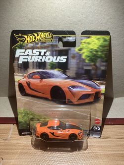 Hot Wheels Fast & Furious / 2021 Toyota GR Supra / Orange