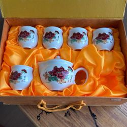 Teapot Set ( Jing De Zhen) , Ceramic 