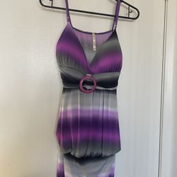 Sexy purple dress