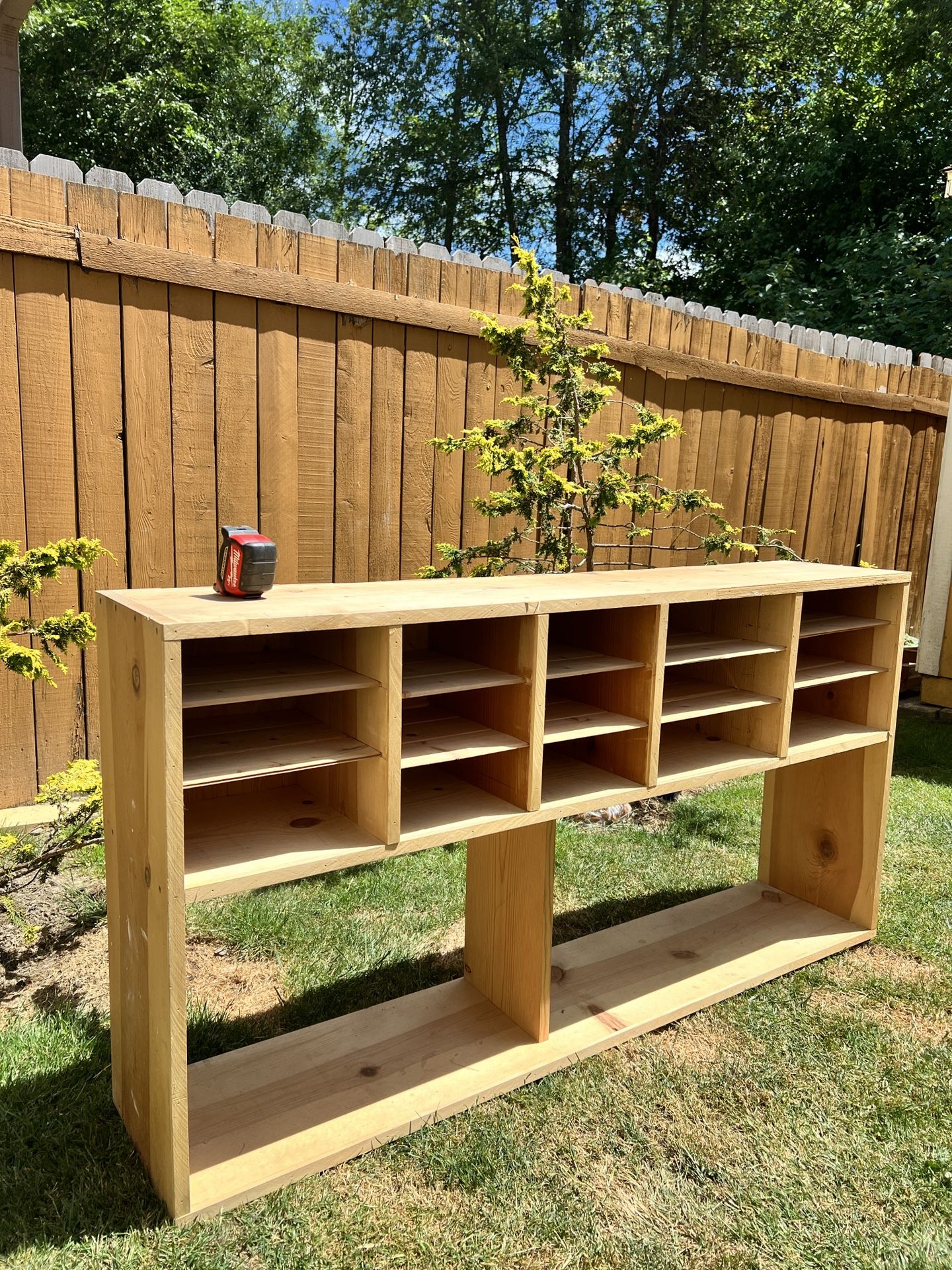 Wooden Shelf Organizer
