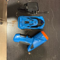 Air Hogs, Zero Gravity Light, Light - Guided Wall Racer, Wall Climbing Race Car, Blue. All Retail Price $49.98.