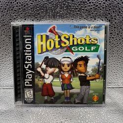 Hot Shots Golf Sony PlayStation 1 PS1, TESTED & WORKING! Complete