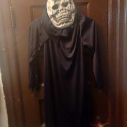 Death Reaper Kids Costume  Size 12/14