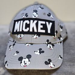 Jerry Leigh Disney Kids' Mickey Mouse Print Baseball Cap