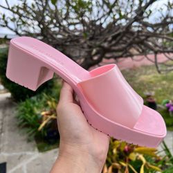 Steve Madden Brand New Pink Harlin Heels Size 7