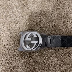 Black Designer Style Belt – Size 36-42 🔥