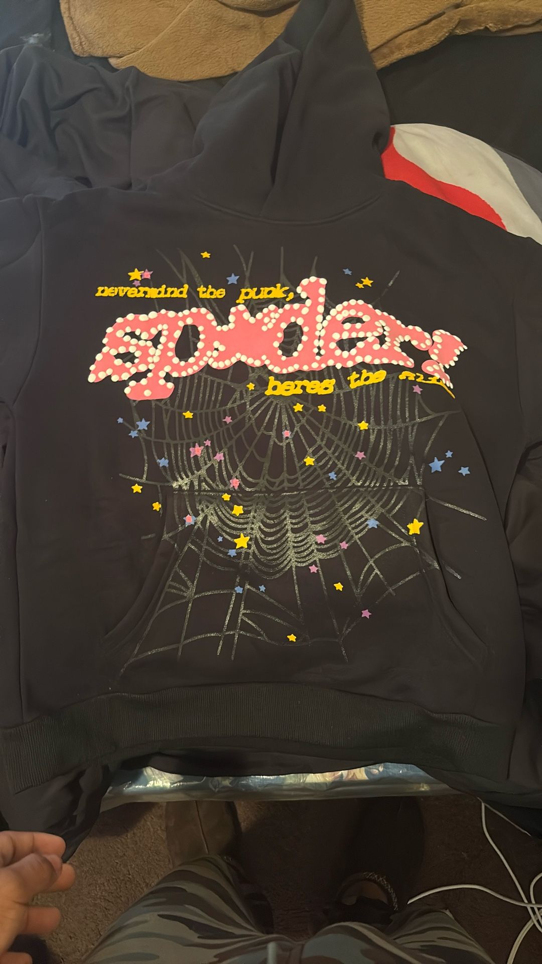 Black Sp5der hoodie