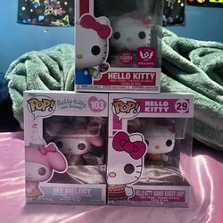 Hello kitty funko pops