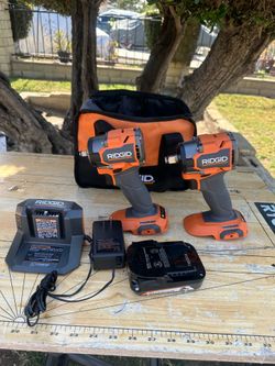 Ridgid impact wrench combo kit