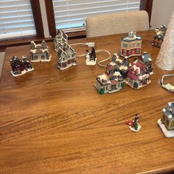 Christmas Vintage Houses