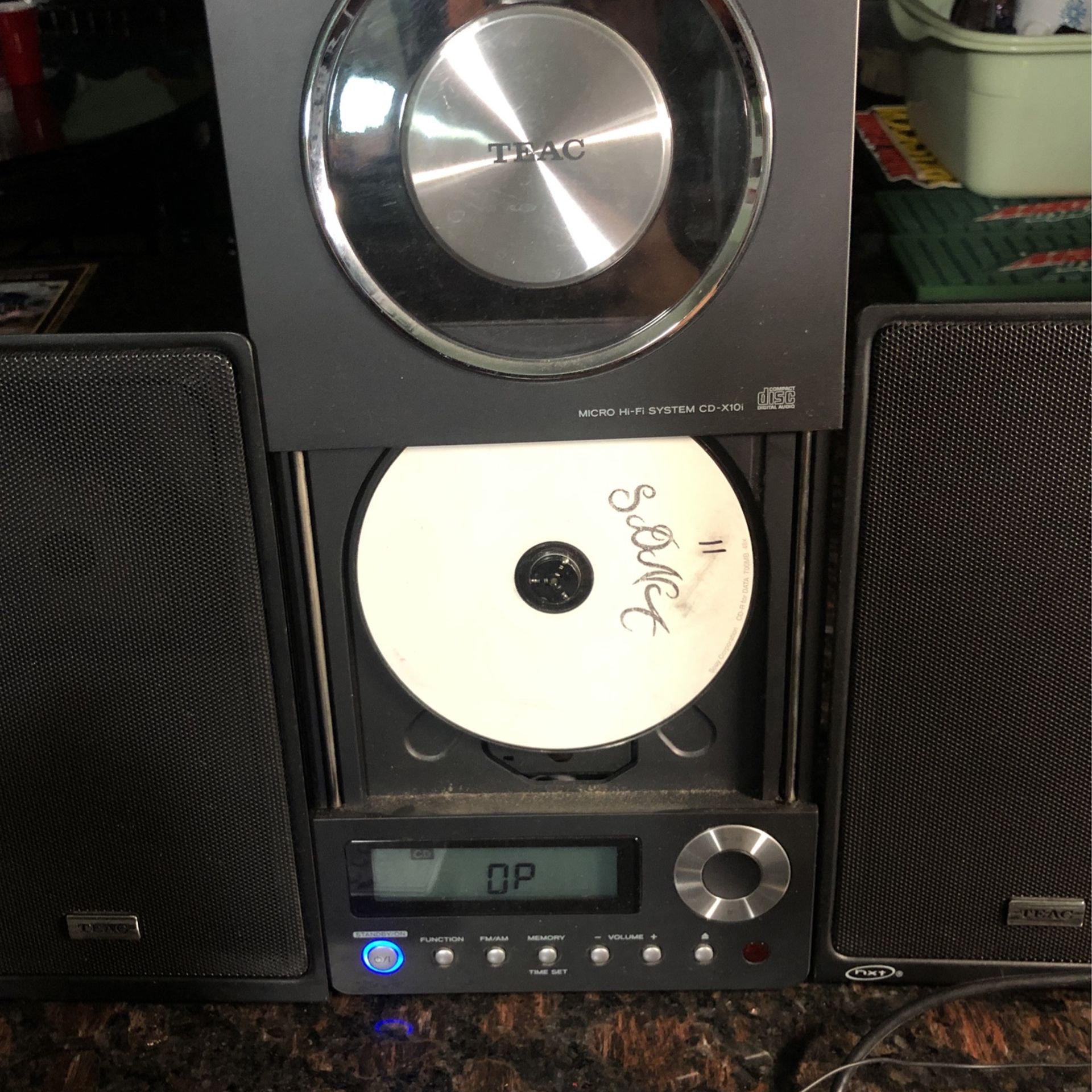 TEAC Micro Hi Fi System CD X10i