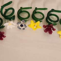 Vintage Glass Napkin Holders