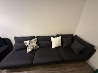 Gray Elegant Sofa 