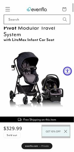 Evenflo Pivot Modular Travel System