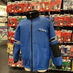 Vintage 1996 Pro Player Cleveland Cavaliers Oversized Coat Size Small Mens