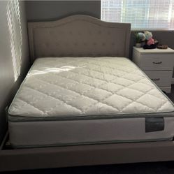 Full Size Bed Frame With Mattress