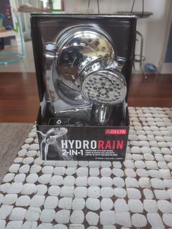 HydroRain 2 in 1 shower head
