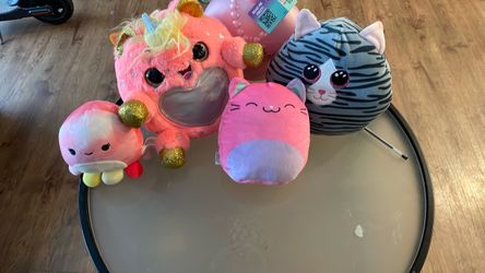 Mixed Lot of Stuffed Animal Plush Toys
