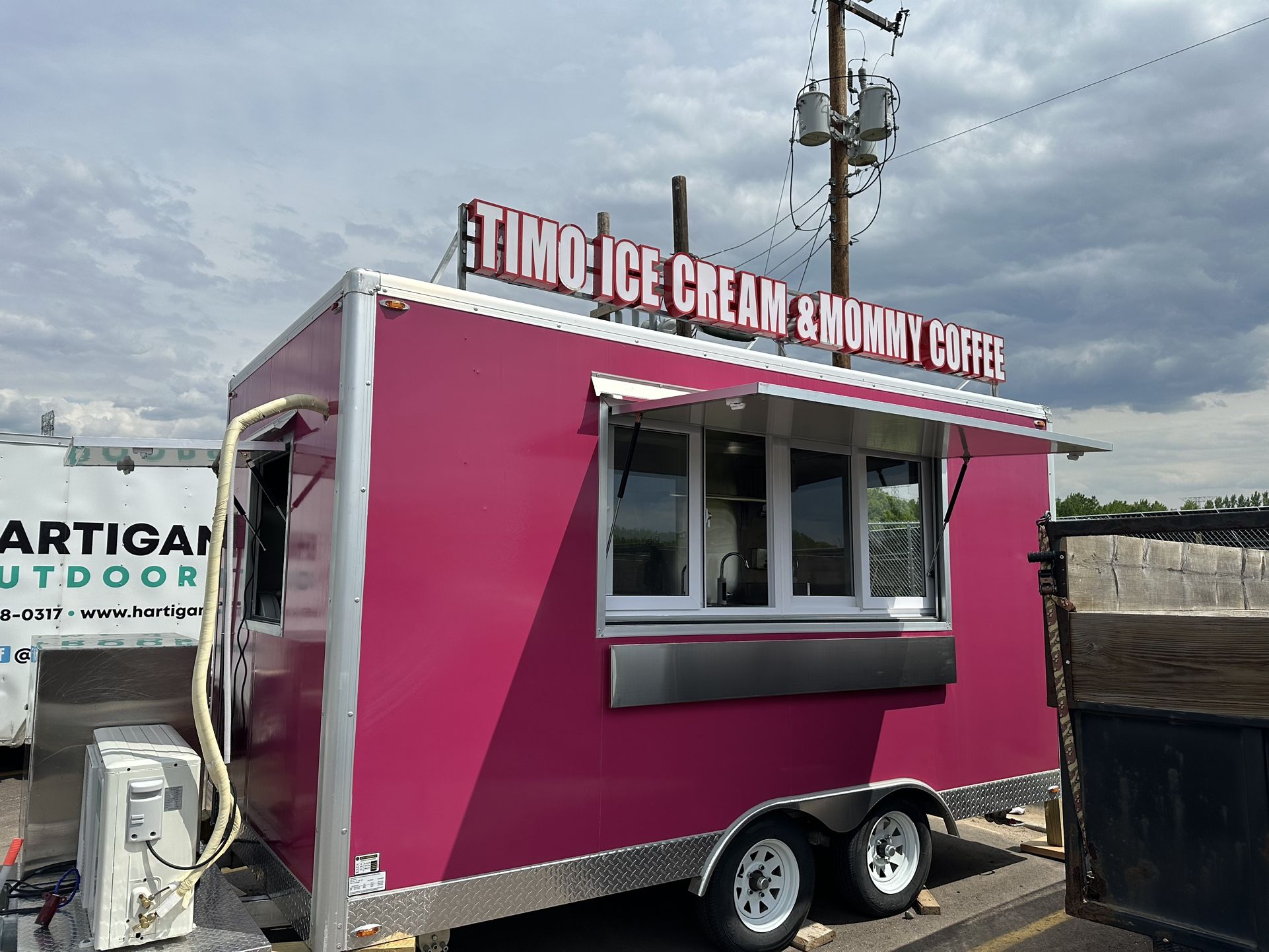 Ice Cream Trailer 34500$