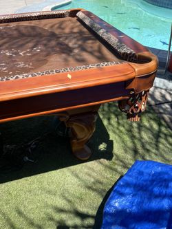 Pool Table Wood