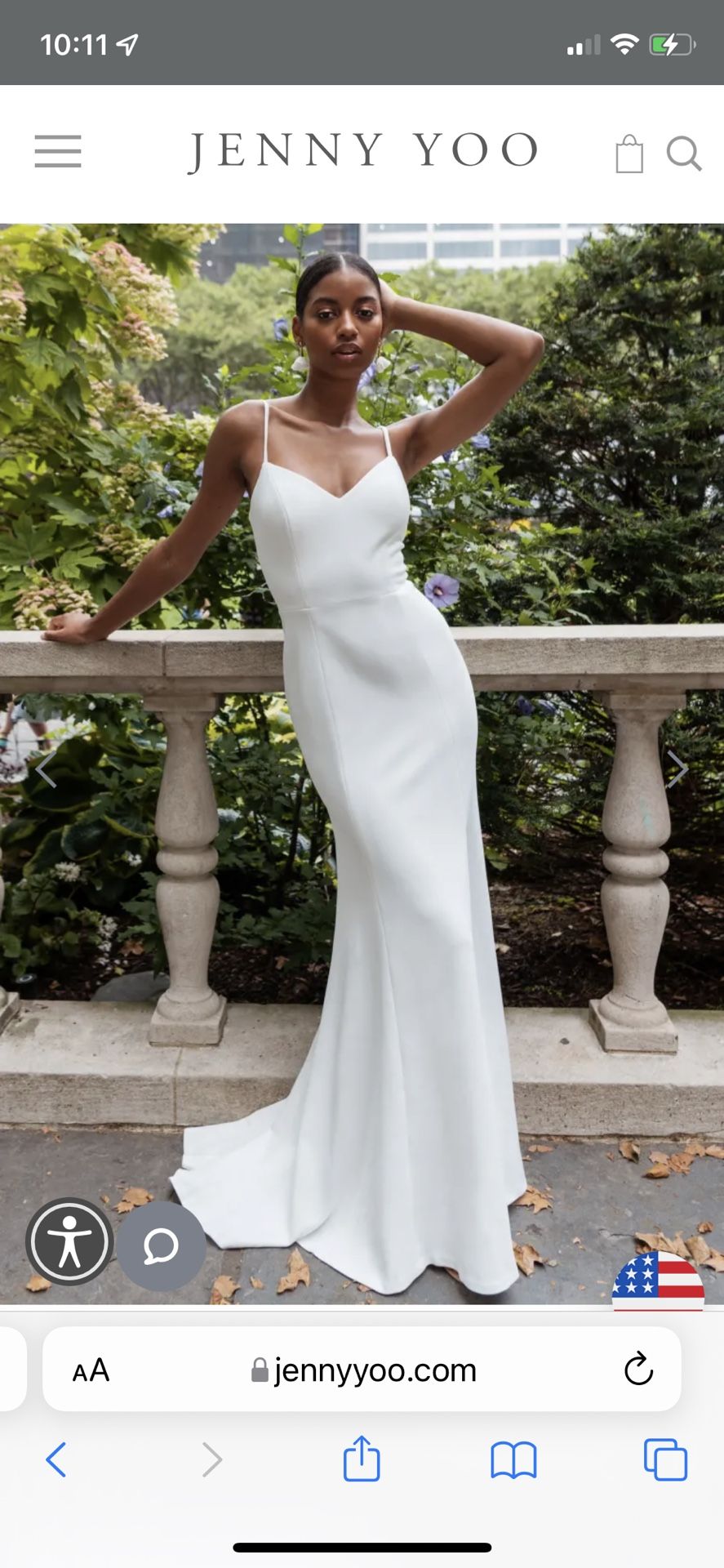 Jenny Yoo White Wedding Dress
