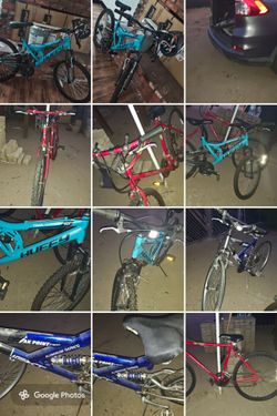 Tengo esta bonita bicicleta en buenas condiciones aire un poco llantas solamente