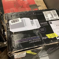 GE Profile 8,300 BTU 115-Volt ClearView Ultra Quiet Window Air Conditioner for Mid-Size Rooms, Full Window View, Easy Install