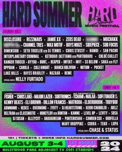 HARD SUMMER TICKET