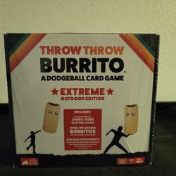 Throw Throw Burrito Dodgeball Card Game