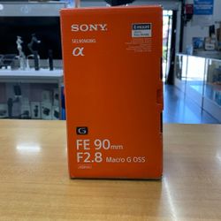 Sony Lens 90mm F2.8 Macro