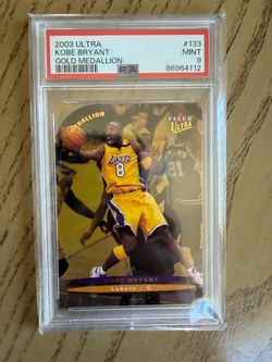 2003 ULTRA KOBE BRYANT GOLD MEDALLION PSA 9