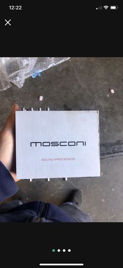 Mosconi sound processor gladen dsp6to8 pro