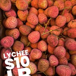 Lychee - Fresh Cut / $10 Per Pound 