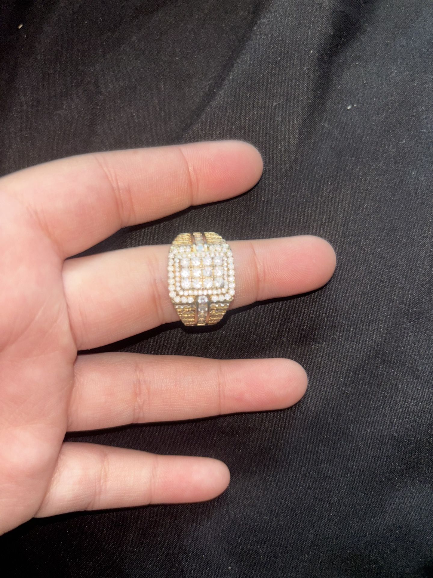 Diamond Ring 14k Plated