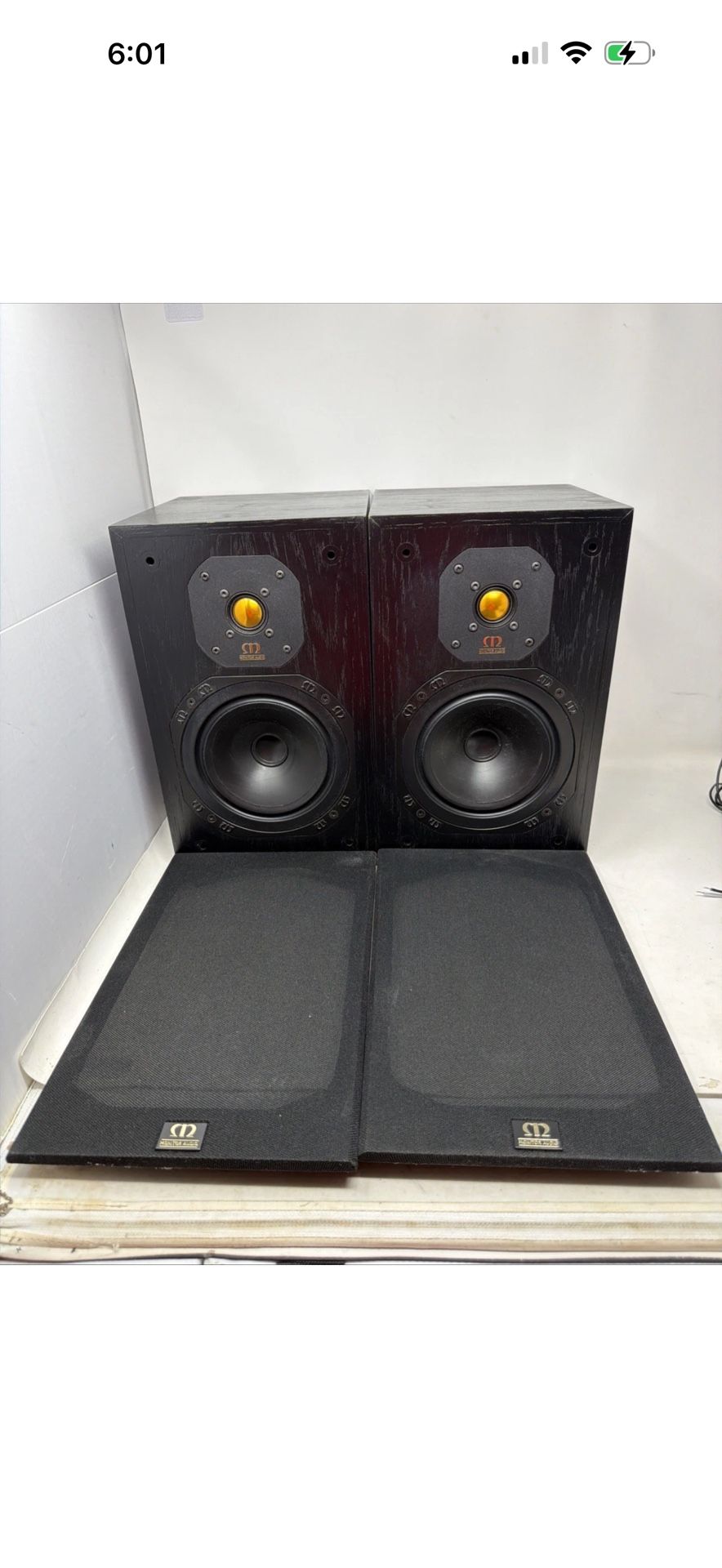 Monitor Audio MA 700 Gold Mark 2 speakers amazing sound to 30kHz Made in England