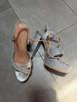 Silver heels