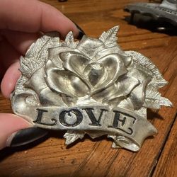 Love Rose Belt Buckle