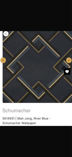 Schumacher Designer Wallpaper – Brand New – $400/Roll