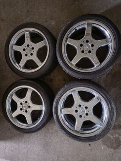 Mercedes SL w230 AMG rims wheels 18"