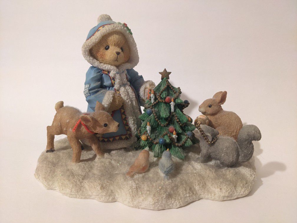 Cherished Teddies Limited Edition Feel The Peace...Hold The Joy...Share The Love