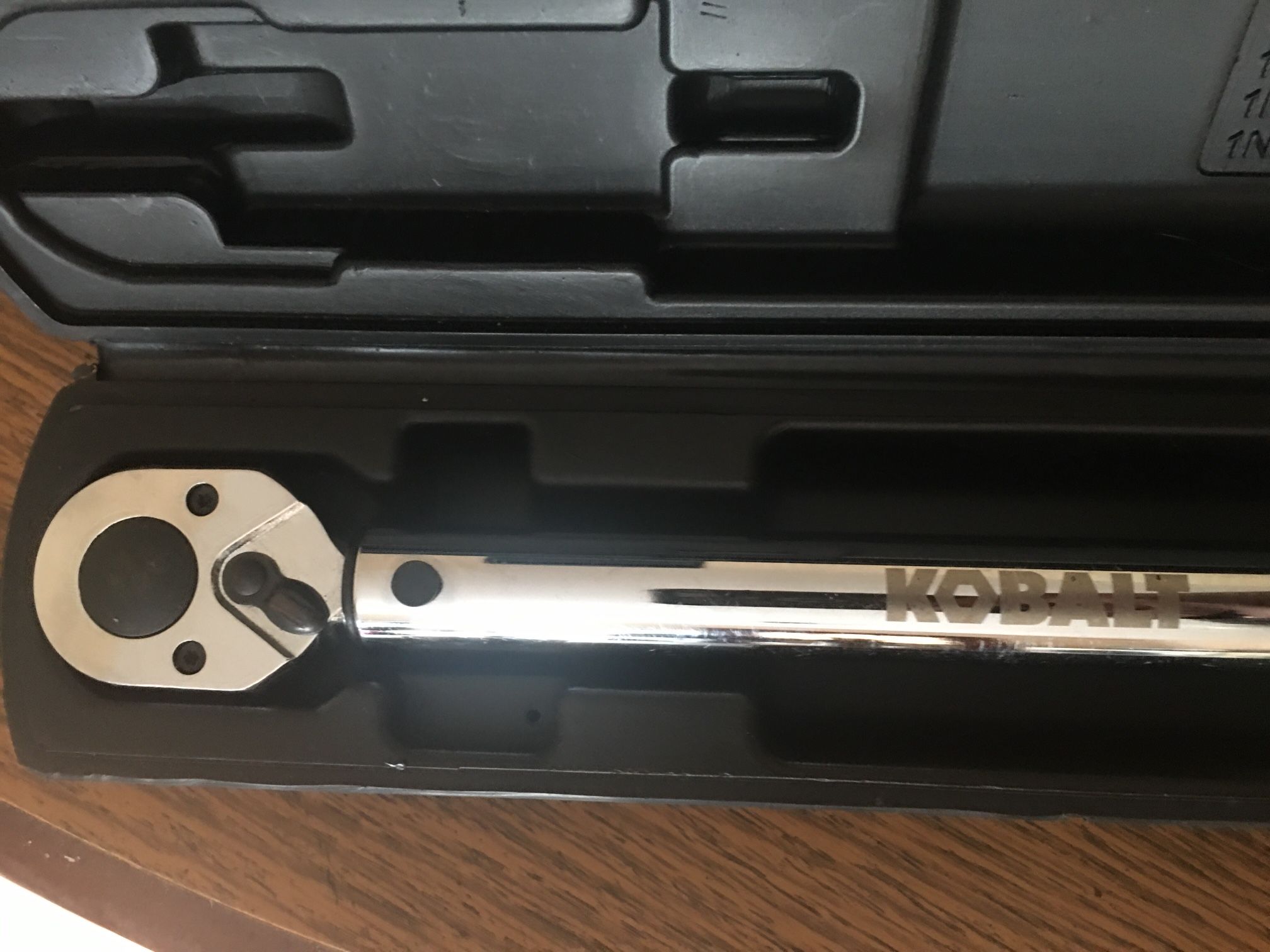 Kobalt Torque Wrench Instruction Manual