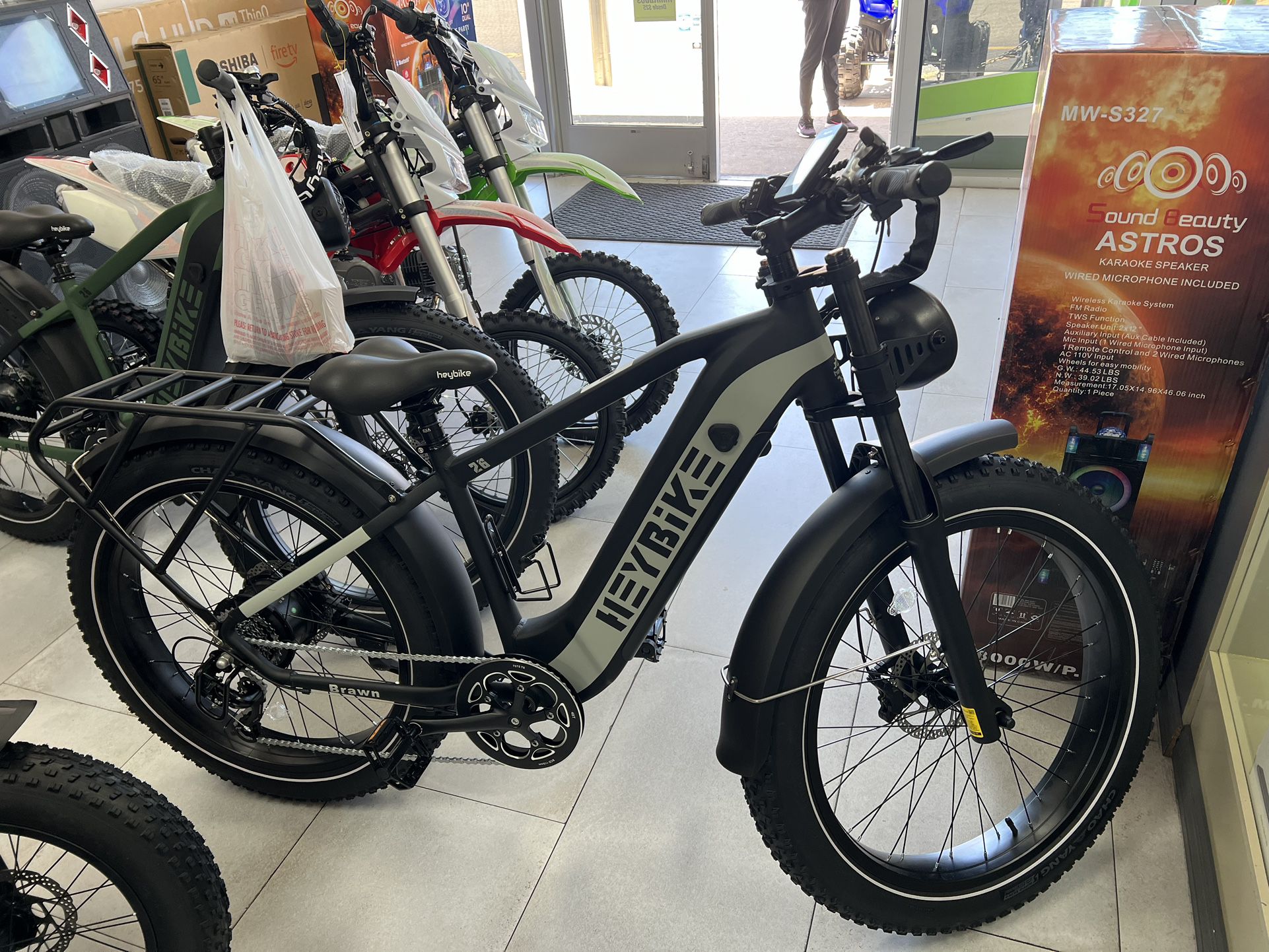 HeyBike Brawn Electric Bicycle 750Watts! Finance For $50 Down Payment!!